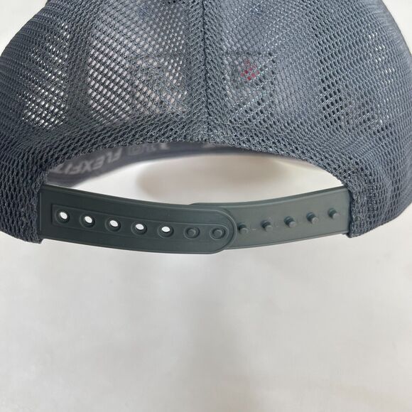 Wolf Gourmet Embroidered Blue/Gray Mesh Snapback Baseball Cap - Picture 7 of 14